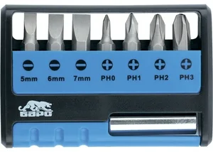 Набор бит БАРС с магнитным держателем 8 предм. (Sl.PH.CrV)