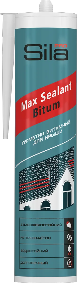 Герметик битумный Sila PRO Max Sealent Bitum 280мл