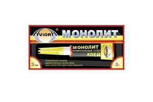 Клей секундный AVIORA моментальный 3гр 