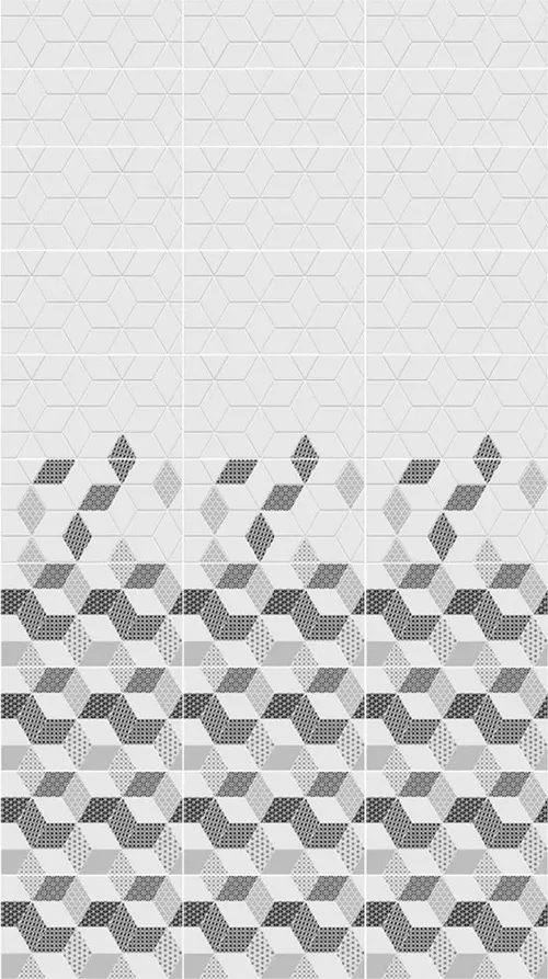 Панель ПВХ пластик Discovery цифровая печать (Геометрия. Матовый лак. 1комп=2шт  2700х250х7мм)