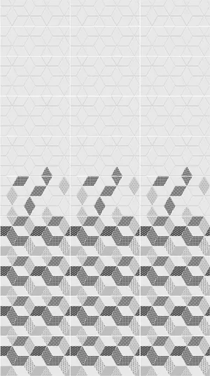 Панель ПВХ пластик Discovery цифровая печать (Геометрия. Матовый лак. 1комп=2шт  2700х250х7мм)