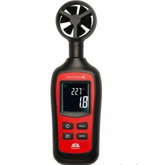 Анемометр с крыльчаткой ADA AeroTemp 30 (измеритель скорости, температуры воздушного потока)