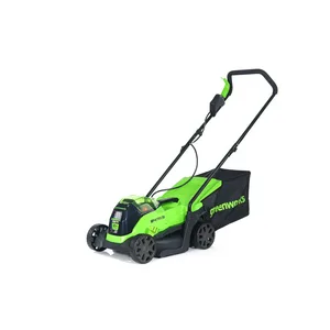 Газонокосилка аккумуляторная GreenWorks GD24LM33 (33см, 24В, 30л.)