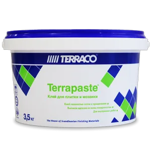 Клей Террапаст для плитки и мозаики, универсальная, 3,5кг