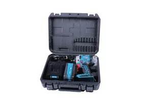 Гайковерт аккумуляторный ударный бесщеточный КРАТОН BIW18CD-400N-OFA SET (АКБ 4,0А·ч; ЗУ + кейс)