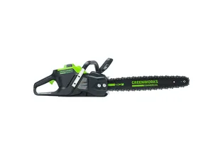 Пила аккум цепная GreenWorks GD82CS51, 82V, 51 см, без АКБ и ЗУ