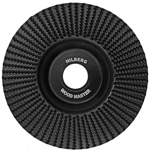 Чашка по дереву Hilberg Wood Master плоская 125мм, для зачистных и художественных работ