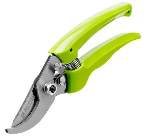 Секатор Palisad 60440 плоскостной, пружинный, d=15мм, 18,5см