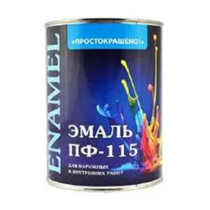 Эмаль ПФ-115 Простокрашено св-голубая 0,8кг