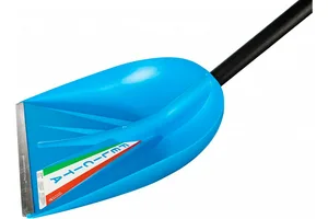 Лопата снеговая ЦИ Феличита пласт., дер. черенок, 410х390мм.