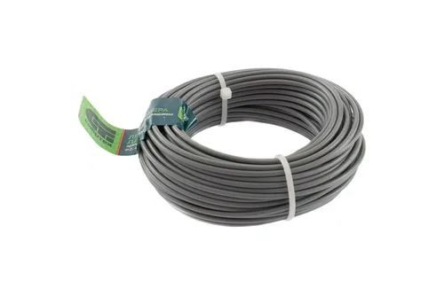 Леска триммерная армированная алюминием  Сибртех  2,4х15м, круг