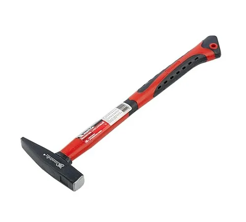 Молоток MATRIX, слесарный, фиберглас обрезин ручка, 200г