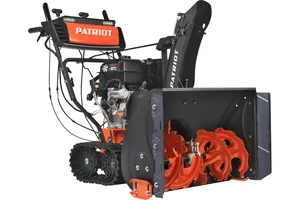 Машина снегоуборочная бензиновая PATRIOT Сибирь 110 ЕТ 11 л.с., эл.старт, обогрев, фара на гусеницах