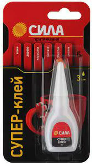 Клей СИЛА супер SSBL1-6 6гр