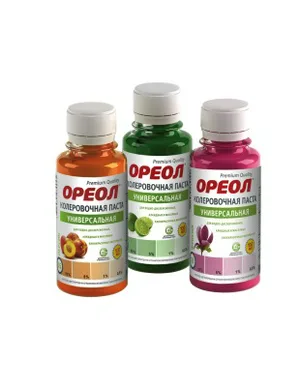 Паста колеровочная Ореол, голубой, 100мл