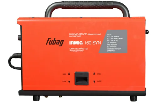 Полуавтомат сварочный FUBAG IRMIG 160 SYN с горелкой 150, 3 м
