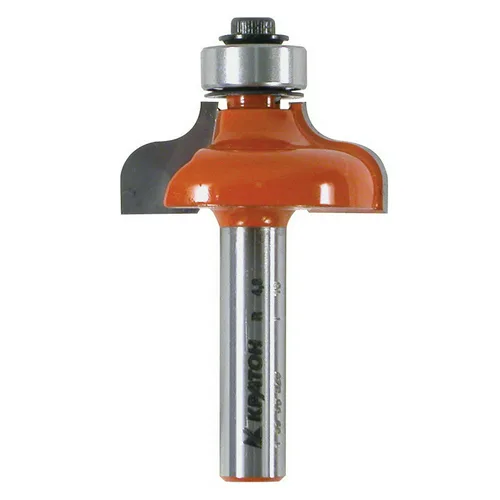 Фреза кромочная калевочная с подшипником Кратон PROFESSIONAL Ø38,1х16,0 мм R6,3 мм, хв.8 мм