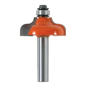 Фреза кромочная калевочная с подшипником Кратон PROFESSIONAL Ø31,8х13,0 мм R4,8 мм, хв.8 мм