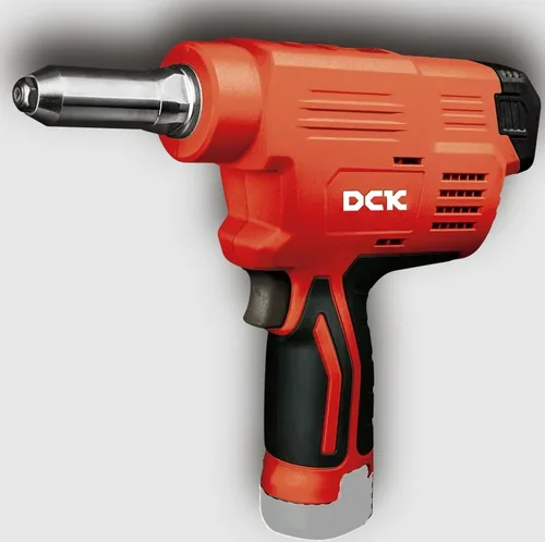 Заклепочник ручной аккум. DCK KDPM50, 10.8в, 10000Н, 2,4-5мм. без Акб и З/У