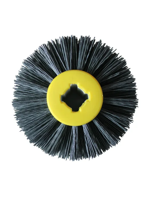 Щетка нейлоновая (120х100мм; P240) для щеточной шлифмашины КРАТОН AG1300J