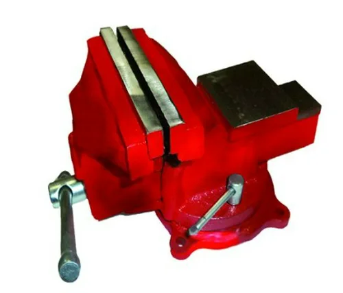 Тиски РемоКолор, слесарные, поворотные, с наковальней, 150мм