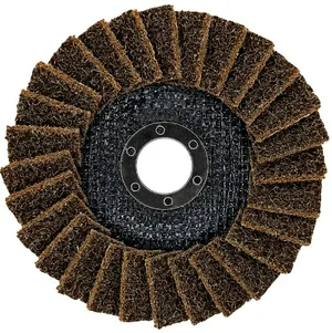 Круг полировальный лепестковый Vertex, 125мм, войлочный. coarse (металл, нерж. сталь)