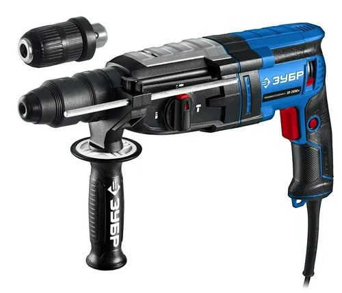 Перфоратор ЗУБР ЗП-2890 М, Профессионал, SDS Plus, 28 мм, 900 Вт, мет. корпус (ЗП-2890 М)