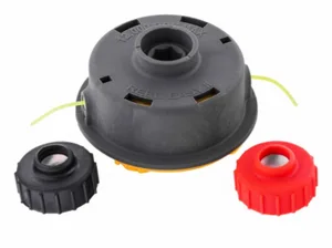 Головка косильная DENZEL полуавтоматическая, шестигранник HEX х 15/6, быстрая заправка