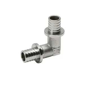 Угольник аксиальный I-TECH 16x16, латунь хром