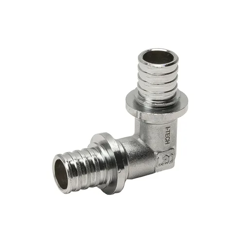 Угольник аксиальный I-TECH 20x20, латунь хром