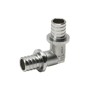 Угольник аксиальный I-TECH 20x20, латунь хром