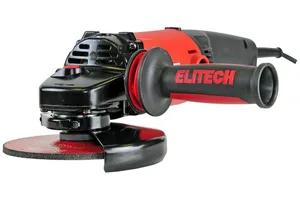 Машина шлифовальная угловая ELITECH 0811 1415Д ф150мм,1400Вт,9000об\мин,3кг,б\съем.кожух