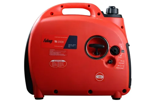 Генератор бензиновый инверторный FUBAG TI 2000, 1,6 кВт/2 кВА, 220В,  бензин
