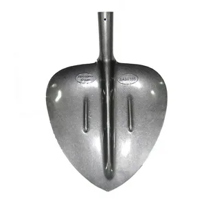 Лопата совковая "Сердечко" с ребром из рельс.стали, 325х500  б/ч