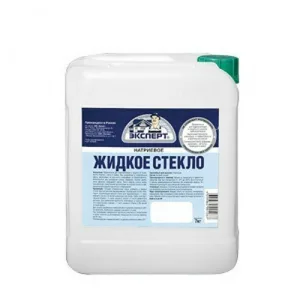 Клей жидкое стекло Эксперт, 3,8кг
