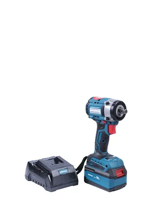 Гайковерт аккумуляторный ударный бесщеточный КРАТОН BIW18CD-400N-OFA SET (АКБ 4,0А·ч; ЗУ + кейс)