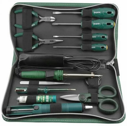 Набор инструментов для электротехнических работ Sata 13 предметов, S03710