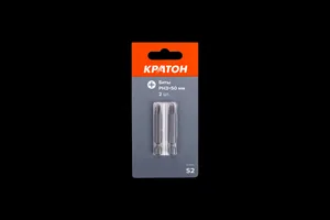 Бит Кратон РН3 х 50 мм, сталь S2, 2шт