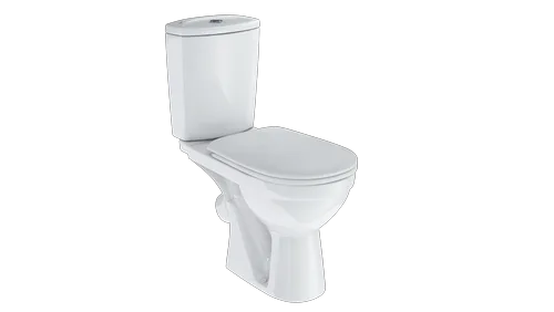 Унитаз-компакт ROSA КОМФОРТ с сиденьем, 640*350*815мм