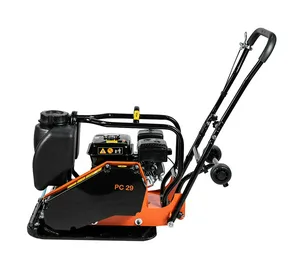 Виброплита бензиновая Samsan PC 29, двигатель Honda GX 160, 5.5 лс, 82кг,колеса,бак