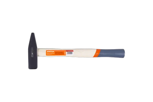 Молоток с деревянной рукояткой Кратон 0,40 кг
