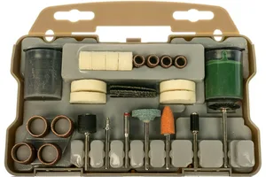 Набор насадок для гравировальной машины в чемоданчике  64 предметов. FIT  IT для граверов