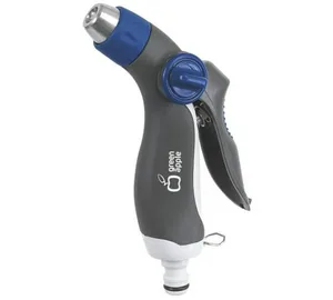 Пистолет-распылитель GREEN APPLE GWHM20-040 пластик, регулируемая латунная форсунка, 3 режима 