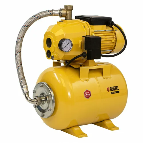 Станция насосная DENZEL PSD800C для чистой воды, 2400л/ч, 800Вт, эжекторная