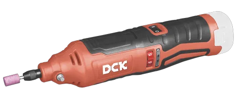 Гравер аккумуляторный DCK KDSJ10, 10.8В, цанга 3,2мм. без Акб и З/У