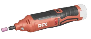 Гравер аккумуляторный DCK KDSJ10, 10.8В, цанга 3,2мм. без Акб и З/У