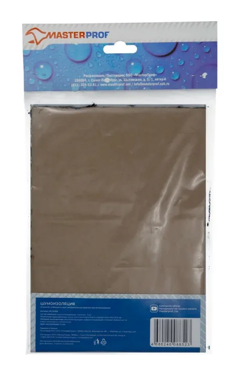 Шумоизоляция для сантехники 170 х 235 х 3 мм (2 шт.), MP