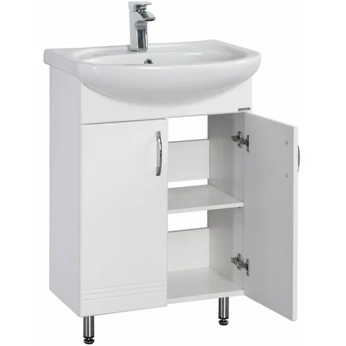 Тумба АКВАТОН Онда 60 + Раковина Грация с переливом