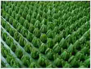 Покрытие щетинистое Альфа-стиль163 зеленый  шир.0,9м