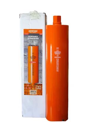 Коронка алмазная КРАТОН (122х500 мм; 1 1/4") для установок алмазного бурения